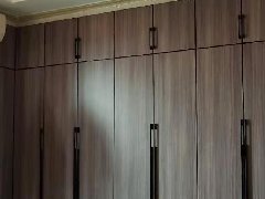 這套木紋色全鋁全屋定制家具，效果讓家人驚艷